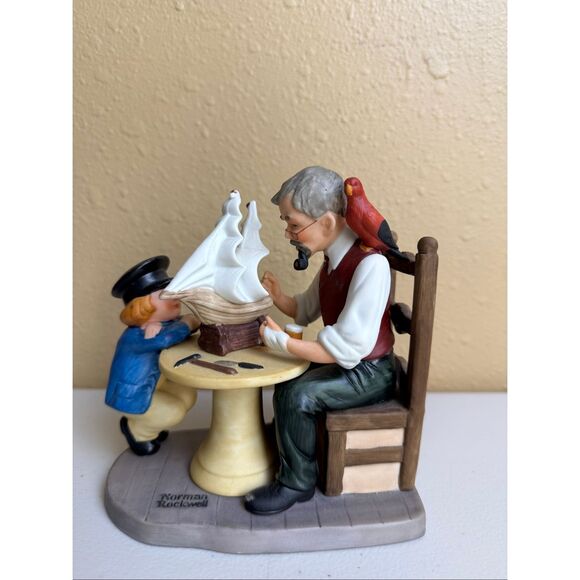 The Shipmaker — Norman Rockwell Collectors Club, 1982 - Picture 2 of 12